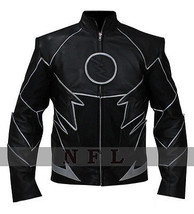 Teddy Sears Hunter Zolomon Flash Zoom Leather Jacket - BNWT - $99.99