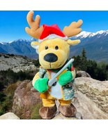 Gemmy Plush Animated Reindeer with Shotgun Christmas Hit Me With Your Be... - $47.58 CAD