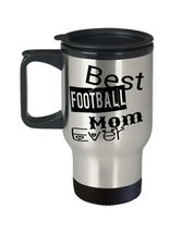 Funny Mom Gifts - Best Football Mom Ever - Mothers Day Gift From Daughter, Son - - £16.41 GBP