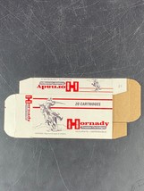 hornady 20 Cartridges Empty Unused Box Mock Up Vintage - $13.86