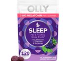 8/26 OLLY Sleep Gummy, 3 mg Melatonin, L-Theanine, Chamomile, and Lemon ... - $24.74