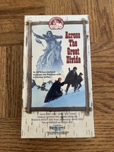 Across The Great Divide VHS - £38.67 GBP