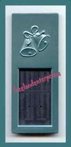 Photo Frame Wedding Bells-2 1/2&quot; x 5 7/8&quot; TEAL Stand Up - $2.48