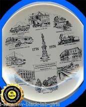 Plate NJ Hackettstown 1776-1976 Bi-Centennial Collectble Excellent Condition - £23.29 GBP