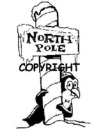 NORTHPOLE PENGUIN new mounted rubber stamp - €5,21 EUR