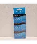 Sony DVC Digital Video Cassette Tape Mini DV 60 Minutes DVM60PRR Pack Of 3 - $16.73