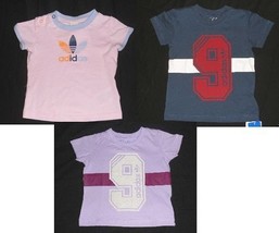 Adidas Infant Girls Toddler Girls Purple T-shirt infant girls tops 6M,9M... - £9.35 GBP
