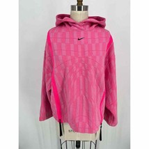 Nike Women&#39;s Sportswear Tech Pack Hoodie Sz S Hyper Pink Oversized Relaxed - £97.56 GBP