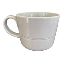 Crate and Barrel Coffee Mug Aaron Probyn Light Gray Tea Cup Set of 4 - $29.65