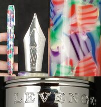Levenger M Fountain Pen Mosaic Germany NEVER USED &amp; NICE! - €42,61 EUR