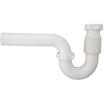 Plumb Pak PP21240 Flex &#39;N Fix P Trap with Reducing Washer, 1-1/2&quot; or 1-1/4&quot; - $27.58 CAD