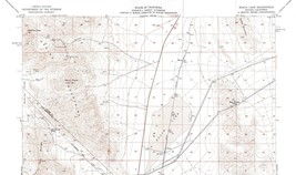 Roach Lake Quadrangle Nevada 1955 Topo Map Vintage USGS 15 Minute Topographic - £13.50 GBP