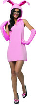 Rasta Imposta Women&#39;s Christmas Story Bunny Dress, Pink, One Size - $132.76