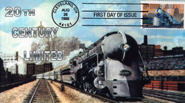 US 3335 FDC Famous Trains, 20th Century Limited unknown maker ZAYIX 0124... - £4.68 GBP