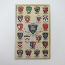 Postcard Oxford University Coats Of Arms of the Colleges England UK Vintage 1929 - £6.33 GBP