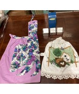 Floral Apron, Dish Towel And Tin Stackers (3) - €8,65 EUR