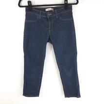 J Brand Womens Jeans Starless Capri Cropped Skinny Dark Wash Size 27 - £11.41 GBP