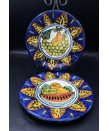 Talavera Art Pottery Signed Dolores Hidalgo Amora Mexican 10” Plate LOT 2 - $935.17 MXN