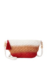 Time and Tru Crochet Crossbody Women&#39;s Hand Bag - £8.12 GBP