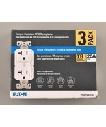 *Eaton 3 GFCI “TR” Self Test Ground Fault Circuit Interrupter  TRGF20W-3-LW - $49.59 CAD