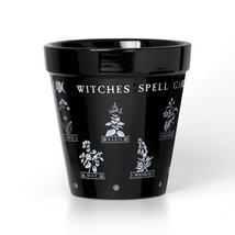Alchemy Gothic GPP6 Witches Spell Garden Plant Pot Kitchenware Ceramic In/out 5” - £16.74 GBP