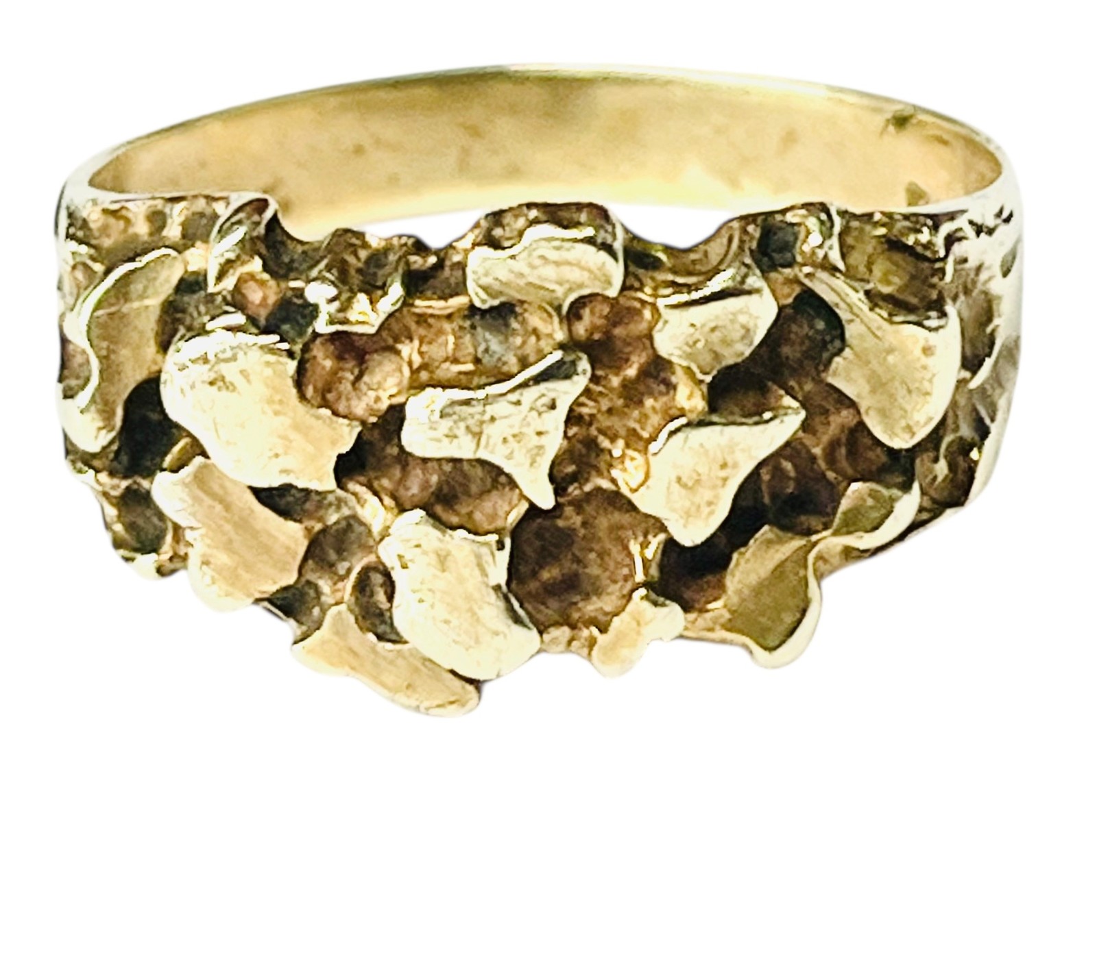 Unisex Fashion Ring 10kt Yellow Gold 468723 - $259.00