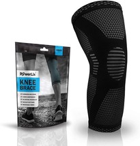 Knee Compression Sleeve - Best Knee Brace for Knee Pain for Men &amp; Women - £23.96 GBP