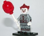 Building It Clown Pennywise Custom Stephen King Minifigure US Toys - $7.30
