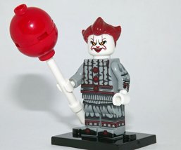 Building It Clown Pennywise Custom Stephen King Minifigure US Toys - £5.71 GBP