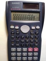 CASIO Calculator fx-300MS S-V.P.A.M. Scientific Dark Blue Vintage Solar ... - $20.24