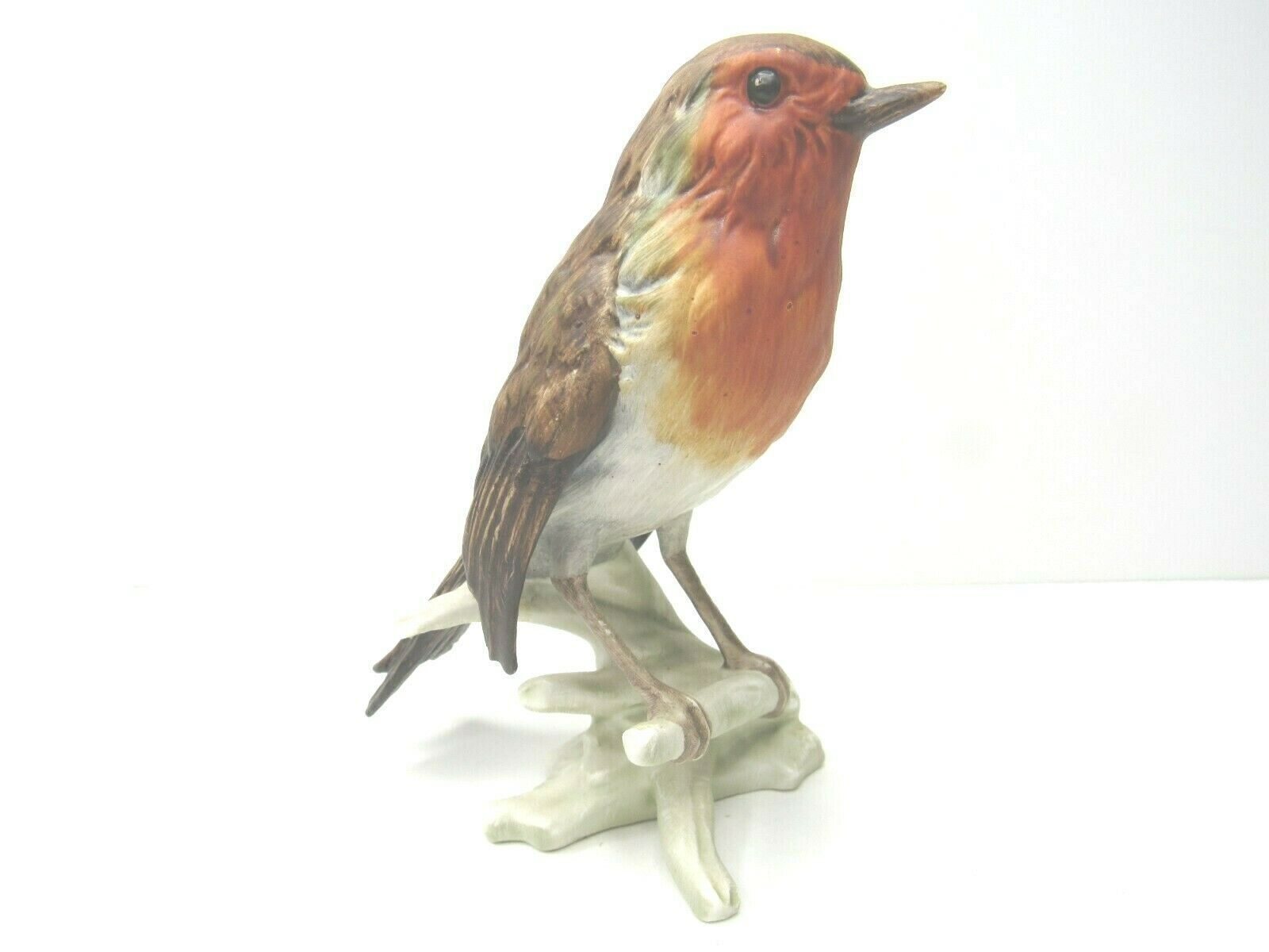 Vintage Goebel Robin Figurine CV100 West Germany Label 5" Bird Figure Collection - $29.67