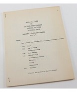 Vtg 1955 Budget Planning Conference Sam Houston Worksheets Boy Scout of ... - £8.65 GBP