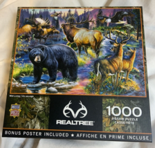 Masterpieces 1000 Piece Jigsaw Puzzle - Wild Living - 19.25&quot;X26.75&quot; COMPLETE - £15.30 GBP