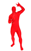 M-SUIT RED ADULT HALLOWEEN COSTUME SIZE XL - $489.75 MXN