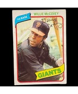 1980 Topps #335 Willie McCovey SAN FRANCISCO GIANTS -- VG-EX - $2.18