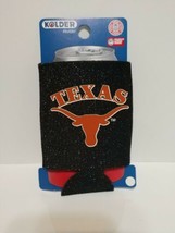 Texas Longhorns 12oz Can Beer Glitter Foam Koozie Cooler - $7.91