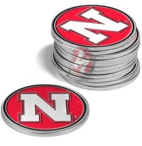 Nebraska Cornhuskers 12 Pack Golf Ball Markers - £29.75 GBP