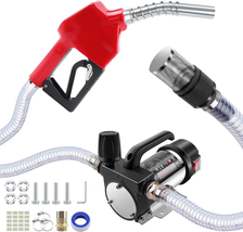 Fuel Transfer Pump Kit, 12GPM Heavy Duty Diesel Transfer Pump, 12V 990W ... - $134.50