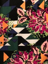 LuLaRoe Kaleidoscope Medallions OS Mosaic Rare Floral Rose NEW Unicorn Black 195 - £18.67 GBP