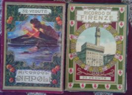 Recordo di Napoli 32 Vedute and Ricordo di Firenze 32 Vendute - $25.00