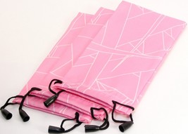 3pcs Pink Soft Pouch Bag Case Sunglasses Eyeglasses Glasses iPhone Smart... - €4,23 EUR