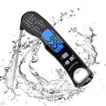 Kitchen Instant Read Food Thermometer for Cooking Waterproof Fast &amp; Precise Digi - £11.64 GBP