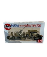 Airfix Kit #02314 1:72 Bofors 40mm Gun &amp; Tractor Series 2 NEW - $19.20