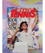 World Tennis Magazine February 1991 Issue Gabriela Sabatini Cover - $9.49