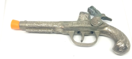 Vintage Hubley Midget Flintlock Single Shot Cap Gun w/scrollwork - £15.71 GBP