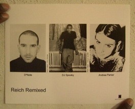 Reich Remixed Press Kit Photo DJ Spooky Andrea Parker D*Note Dnote D Note - £21.23 GBP