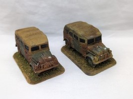 (2) Flames Of War German Steyr KFZ 70 Truck Miniatures - $24.74