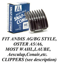 MILLERS FORGE #5-1/16&quot; SNAP ON GUIDE COMB*Fit Oster A5,Andis AG,AGC CLIPPER - £7.05 GBP
