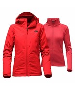 The North Face HighandDry Triclimate Jacket 3 in 1 Red Jacket $260, XS, ... - £135.44 GBP