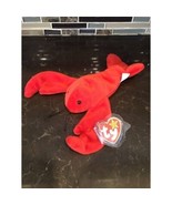 Ty Beanie Baby - &quot;Pinchers&quot; Lobster 1993 - PVC Rare Retired - $87.10 CAD